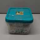 Deck Plus 2 Inch Epoxy Coated Exterior Wood and Fence Screws #8 x 2 Torx/Star Drive Included Coarse Thread, Outdoor Rust Resistant Decking Screw, Tan, 25lb Box, 3125 Pieces | 48713