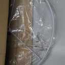 Blackgold Lamp,18" Top x 18" Bottom x 12" High, Assembly Required Large Drum Lampshade, Replacement Lamp Shades for Table Lamps, Floor Lamps, Spider Fitter