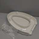 KOHLER 25875-96 Hyten 3" Height, Elevated Soft Close Elongated Toilet Seat, Contoured Seat with Grip-Tight Bumpers, Quick-Attach Hardware, No Slam Toilet Seat, Biscuit