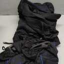 YGL Breathable Car Seat Covers Full Set, Washable Seat Covers for Cars, Premium Cloth Car Seat Protectors, Interior Covers for Cars, Sedan Van Truck SUV(Black/Blue)