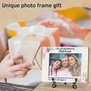 Aunt Gifts Wooden Photo Frame For Women - The Love Between an Aunt & Niece 4x6 Picture Frame Horizontal, Tabletop Display Home Decor Great Auntie Gifts For Aunts From Niece Nephew Photo Frame - 30