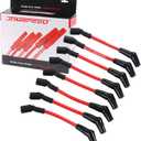 JDMSPEED New Heat Spark Plug Ignition Wires Set 10.5mm Replacement for LSx LS1 LS2 LS3 LS6 LS7