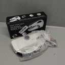 Handheld Sewing Machine for Beginners, Easy to Operate and Fast Stitch Suitable for Clothes,Fabrics and Quick Home Repairs for Mom Birthday Valentine's Day Christmas Gifts(White)