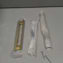 Nickel and Gold Cabinet Pulls Brushed Nickel and Gold Kitchen Cabinet Handles, 5 Pack 6-1/4 Inch, 2281 Two Tone Hardware for Cabinets Drawers Bedroom Dresser Cupboard Bathroom Vanity