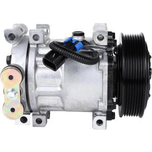 ECCPP A/C Compressor with Clutch for Dodge Dakota 3.9L for Dodge for Ram 1500 5.9L 2002-2003 AC Compressor