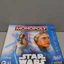 Monopoly Hasbro Gaming Star Wars Light Side Edition Board Game for Families and Kids Ages 8 and Up, Star Wars Jedi Game for 2-6 Players