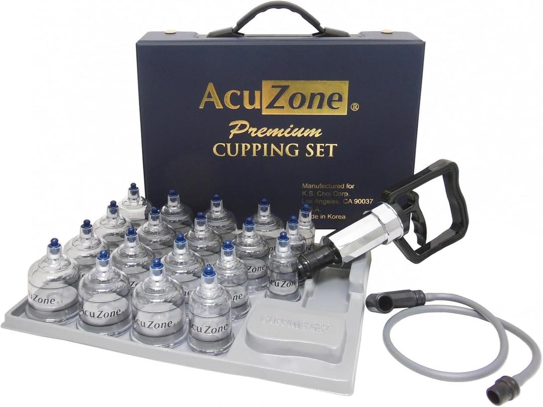 KS Premium Quality Cupping Set w/ 19 Cups