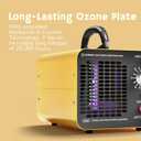 Airthereal MA10K-PRO Ozone Generator - High Capacity O3 Machine for Areas of 3500+ Square Feet, Home Ionizer Odor Remover, Yellow
