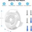 XLTTYWL Deco WiFi 7 Wall Mount Kit, Deco BE23/BE25/BE3600/BE5000 Router Mount Bracket Optimize Space&Cable Management for TP Decos 7 Dual-Band WiFi 7 Mesh Wi-Fi System (White, 3 Pack)