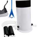 Sock Aids for Putting On Socks, No Bending Flexible Sock Aid Device with Shoe Horn Long-Handle Sock Removal for Seniors/Disabled, Easy On and Off Sock Helpers (Basic)