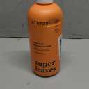 ATTITUDE Body Lotion, EWG Verified Moisturizer, Vegan Skin Care Products, Non-Greasy, Hydrating for Dry Skin, Cruelty Free, Glowing, Melon & Peach Blossom Scent, 16 Fl Oz