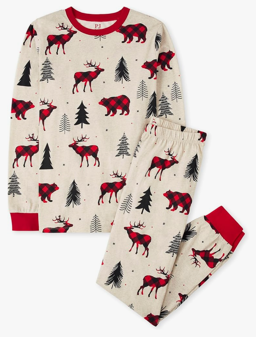 The Children's Place unisex-baby Family Matching, Christmas and Holiday Pajama Sets, Cotton, Size 3XL