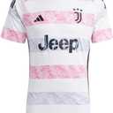 adidas Men's adidas Men's Soccer Juventus 23/24 Away Jersey (XX-Large, White)