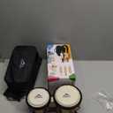 EastRock Bongo Drum 4 and 5 Set for Adults Beginners Professionals Tunable Wood and Metal Drum Percussion Instruments With Tuning Wrench