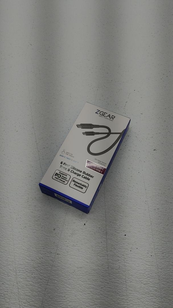 z gear 6-ft silicone rubber sync and charge cable USB C to USB C