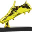 Golden Boot Trophy SoccerBest Scorer Prize, Fan Souvenir Competition Award Presentation Gift