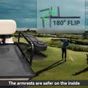 Golf Cart Armrest with Cup Holder for Rear Seat kit