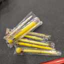 Janmini 9 Pcs Ballpoint Pens Set Metal Crystal Diamond Glitter Pens for Journaling Black Ink Pretty Cute Things Fancy Stationery Gifts for Women Girls Birthday Home Office Desk(Yellow)