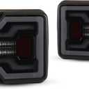 WOLFSTORM LED Tail Lights Fit for 2018-2025 Jeep Wrangler JL/JLU, 2021-2025 Jeep Wrangler 4XE Plugin with Dynamic Running Turn Lights Design LED Tail Light Assembly(Smoked Lens)