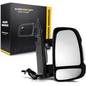For Ram ProMaster 1500/2500/3500 2014-2022 Door Mirror Passenger Side | Power Folding | Heated | w/Signal | Replacement For CH1321432 | 5VF00JXWAG For Ram ProMaster 1500/2500/3500 2014-2022 Door Mirror Passenger Side | Power Folding | Heated | w/Signal | Replacement For CH1321432 | 5VF00JXWAG