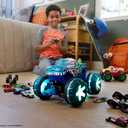 Hot Wheels Monster Trucks 1:15 Scale Mega-Wrex Alive Battery-Powered RC Vehicle with Lights & Sounds, 12.9921 Inches