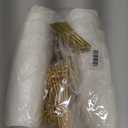 Ocmoiy Disposable Charcuterie APPETIZER CUPS with Sticks and Bags - Kraft Paper, 14 oz, White - 50 Cups, 200 Picks, 50 Bags