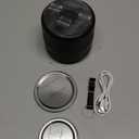 Wothfav Mason Jar Vacuum Sealer Kit, Electric Sealer for Wide, Regular Mouth Mason Jars, Portable Vacuum Sealer for Jars, Birthday Gifts for Her, Gifts for Mom, Grandma (Black)