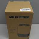 Air Purifiers for Home with High Efficiency Filter Up to 1076 Ft for Pet Hair, Odors, Pollen, Smoke, Compact Air Cleaner with 3 Speeds, Timer, Aroma Quiet 360Intake Filter, White