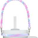 Water Bottle Handle - Silicone Water Bottle Sling, Carrier, Holder with Strap Compatible Stanley Cup Accessories