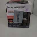 BLACK+DECKER 12-Cup Coffee Maker with Easy On/Off Switch, Easy Pour, Non-Drip Carafe with Removable Filter Basket, Vortex Technology, Black