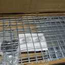42" Large Humane Live Animal Trap, Collapsible Large Animal Catcher Cage, Cage Traps for Large Dogs up to 38 pounds, Foxes, Coyotes, Bobcat, Similar Sized Animals