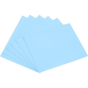 uxcell Light Blue EVA Foam Sheets 11 x 8 inch 1.7mm Thickness for Crafts DIY Projects, 6 Pcs
