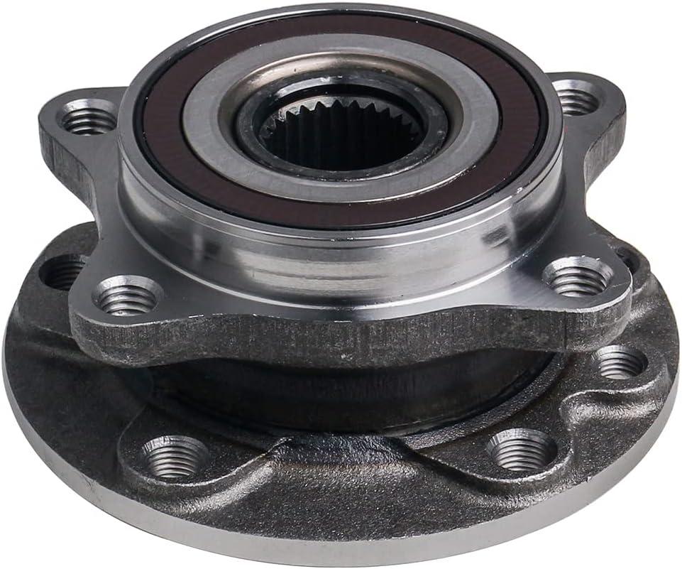 Autoround 513348 Front Wheel Hub and Bearing Assembly Replacement for 2013-2016 Dodge Dart, 2015-2017 Chrysler 200 w/ABS