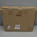 Decorative File Box 14 x 12 x 11 in Wicker Seagrass File Basket Organizer for Letter Size Hand Woven Hanging Filing Cabinet with Lid for Document Folder Home Office Decor, Water Hyacinth, Tricolor