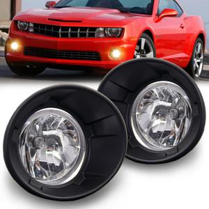 Driving Fog Lights Lamps Assembly for 2010-2013 Chevy Camaro Fog Light Replacement with H16 12V 19W Bulbs & Switch and Wiring Kit