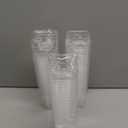 100 Pcs 5 oz Plastic mini Dessert Cups with Lids and Spoons Parfait Cups with Lids Yogurt and Appetizer dessert shooter cups for Party, Pudding, Ice Cream, Fruit, BPA Free Clear Recyclable.