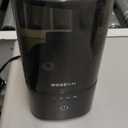 Humidifiers for Bedroom (1.1L), Small Cool Mist Humidifier for Home Plant and Baby Nursery, Quiet Ultrasonic Humidifier with 360 Nozzle, Auto Shut-Off, Filterless, Black