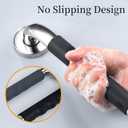 2 x 12 Inch Grab Bar 2 Pack Safety Bath Bar for Bathtubs and Showers Seniors Anti Slip Safety Grab Bar Handicap Grab Rails Stainless Steel Bathroom Toilets Grab Bars for Elderly, Pregnant (Wall Mounted)