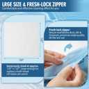 120 Pack Disposable No Rinse Bathing Wipes for Adults, Extra Large Ultra-Thick Compressed Towels—No Shampoo or Rinsing Required, Ideal for Travel, Camping, Fitness and Post-Surgery Us