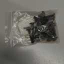 10 Pair(20 Piece) M6x30mm Hex Drive Socket Cap Bolt with Allen Wrench, Black Furniture Connector Bolts M6 Countersunk Screw Barrel Nuts Binding Screws for Crib Replacement Belt Cabinet