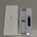 Bestig Resin Band Compatible with Apple Watch Bands for Women 49mm 46mm 45mm 44mm 42mm(Series 1 2 3), Lightweight Waterproof Strap for iWatch Series 11 10 9 8 7 6 5 4 3 2 1 SE Ultra(Aurora/RoseGold)