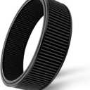 14"x4" Round Air Cleaner Filter Element High Flow (Black)
