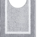 Home Weavers Fantasia Bath Rug 100% Cotton Non-Slip Bathroom Rug