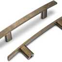 homdiy 20 Pack Retro Brass Cabinet Handles Antique Cabinet Pulls Classic Vintage Kitchen Handles Zinc Alloy 5 Inch Hole Centers Drawer Pulls for Kitchen Bathroom - Amazon.com