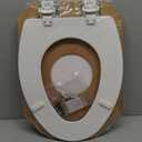 Bemis 1500EC 390 Lift-Off Wood Elongated Toilet Seat, Cotton White (Pack of 1)