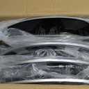 Hubcap Wheel Covers Replacement Size R15 Hub Caps Universal-Fit Steel Wheel Rims Cover ABS Tire Cap for Most Cars Trucks Sedans SUV -Set of 415-inchSilver-Black