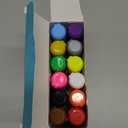 WUO Window Chalk Markers, 12 Colors Car Markers, 10mm 3-In-1 Jumbo Wide Nib, Dust-Free & Non-Toxic - Erasable Blackboards Marker For Rock Painting, Poster, Stone, Ceramic, Glass