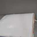 Wedge Pillow for Sleeping, 7.5" Bed Wedge After Surgery, Back Pain Relief, Memory Foam Pillow Triangle Incline Wedge for Back Support, Leg Elevation (White-blue)