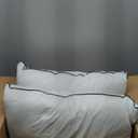 Luxurious Goose Down Bed Pillows Queen Size Set of 2, Hotel Collection Pillows Designed for Deep Sleep, Soft and Supportive Filling for Side, Back Sleepers 20" x 30"