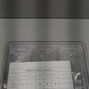 YINGRACE 10 Pack Fridge Organizer Bins, Stackable Refrigerator Organizers and Storage, With a Pull-out Large Drawer, BPA-Free Clear Containers For Fruit, Vegetable, Drinks